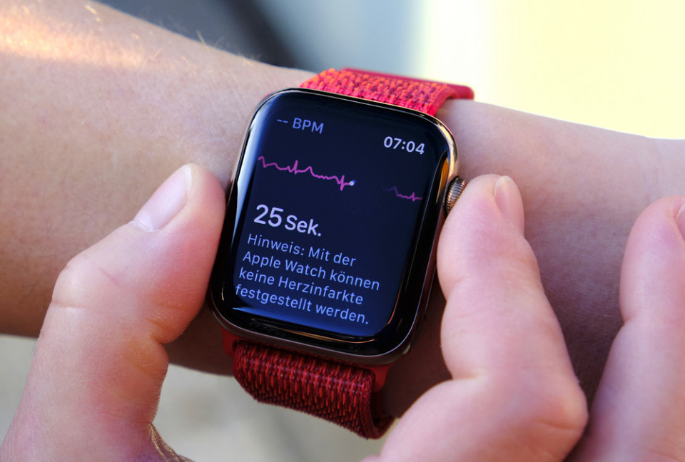 Die Apple Watch kann jetzt EKG auch in der Schweiz - onlinepc.ch