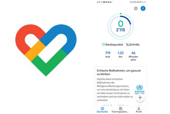 So holen Sie das Maximum aus der Google-Fit-App heraus - onlinepc.ch