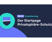 Startpage Erweiterung Banner