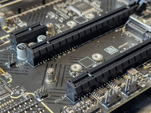 Bild 5: Der Steckplatz für das M.2-SSD