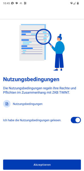 Bild 1: Die Twint-App gibts für zahlreiche Schweizer Banken