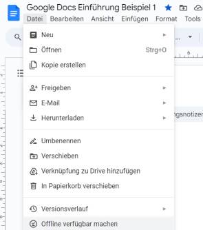 Bild 7: Dokumente lassen sich auch lokal speichern