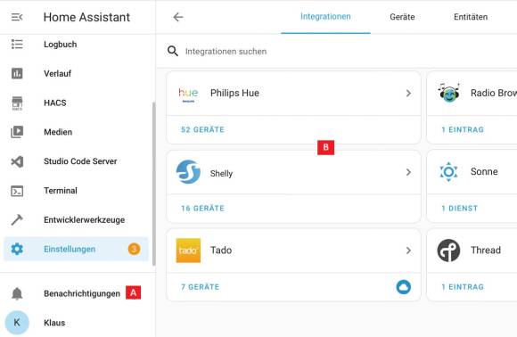 Bild 4: Mit hoher Wahrscheinlichkeit werden bereits existierende Smarthome-Geräte gleich nach der Installation erkannt