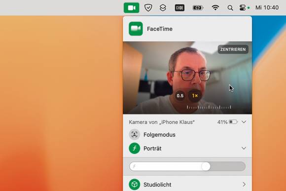 Bild 6: Die beste Webcam ist wahrscheinlich jene, die auf dem Schreibtisch liegt