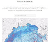 www.windatlas.ch zeigt gute Verhältnisse für Windenergie-Standorte