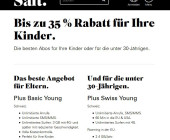 Salt stellt neue PLUS-Abos vor