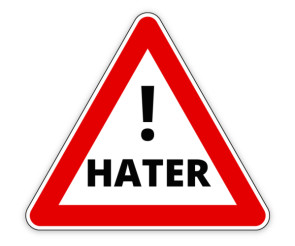 Hater-Stoppschild 