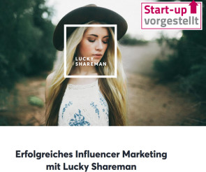 LuckyShareman vermittelt Influencer 