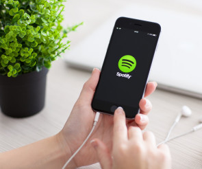 Spotify auf dem Smartphone 